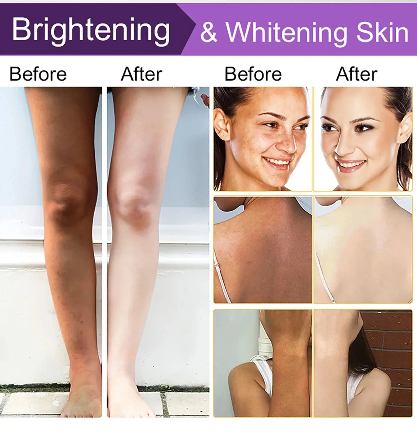 all beauty AILKE Bleaching Skin Care, With Double Glutathione, Lightening, Moisturizing, Remove Dark Spots, Melanin, Skin Glowing Face Care all beauty